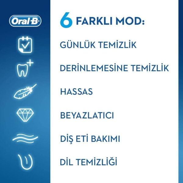 مسواک برقی همراه وایرلس و هولدر موبایل برند ORAL-B - Image 5