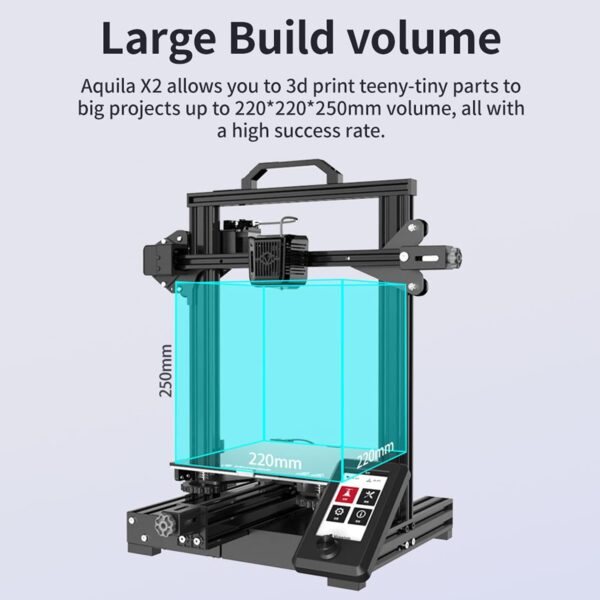 پرینتر سه بعدی اورجینال برند Voxelab Aquila X2 - Image 7