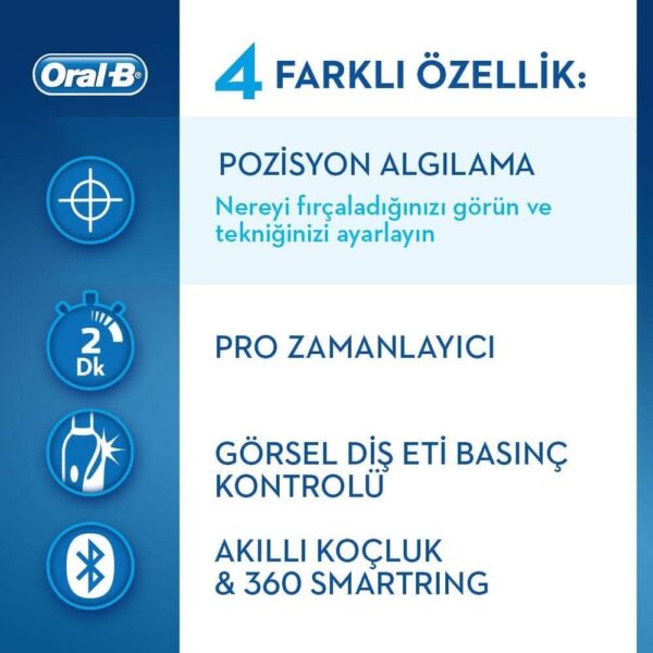 مسواک برقی همراه وایرلس و هولدر موبایل برند ORAL-B - Image 2