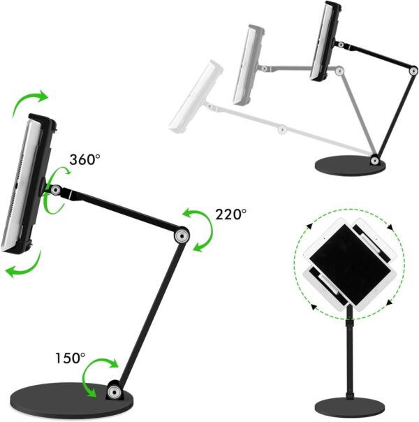 پایه نگهدارنده تبلت با چرخش 360 درجه برند Viozon - Image 3