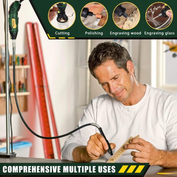 کیت ابزار چرخشی 6 سرعته برند AUTLEAD - Image 5