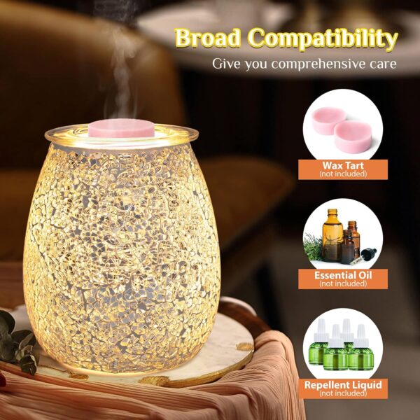 چراغ الکتریکی ذوب موم و پخش کننده عطر برند Sykollas - Image 2