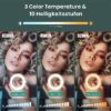 رینگ لایت نور حلقه ای با سه پایه و گیره برند Koicaxy - Image 5