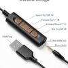 هدست مکالمه USB و جک 3.5m برند Conambo - Image 3