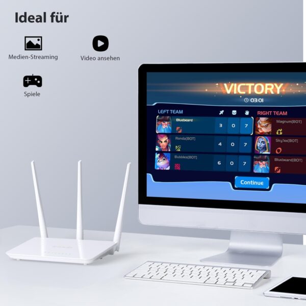 روتر تندا مدل Tenda F3 بی سیم N300 - Image 3