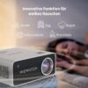 ویدیوپروژکتور هوشمند اندروید برند WEWATCH V51 PRO - Image 2