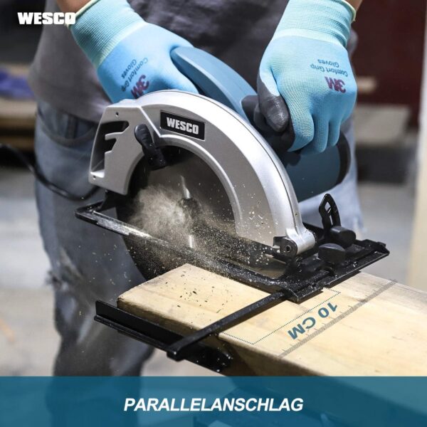 اره گردبر برقی برند WESCO - Image 4