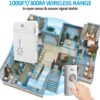 زنگ درب بیسیم برد 300 متر برند 1BYONE - Image 6