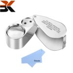 ذره بین طلا و جواهرات با نور LED برند Delixike