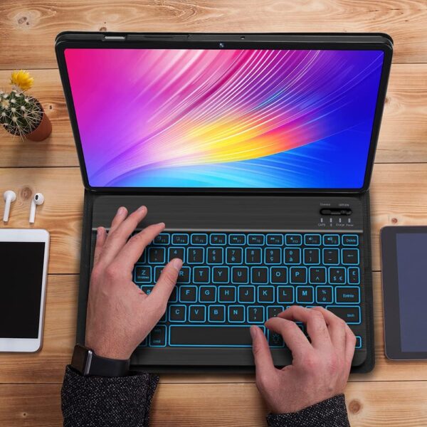 کاور و کیبورد تبلت سامسونگ S8 و S7 برند IVEOPPE - Image 2