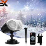 چراغ های پروژکتور دانه برفی ضدآب برند GRCFBQ