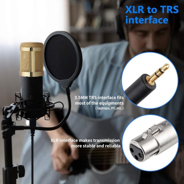 میکروفون حرفه ای استودیو برند Neewer مدل NW-800 - Image 3