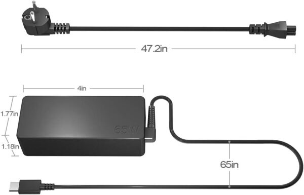 آداپتور 45W/65W Type-C برند QYD - Image 2