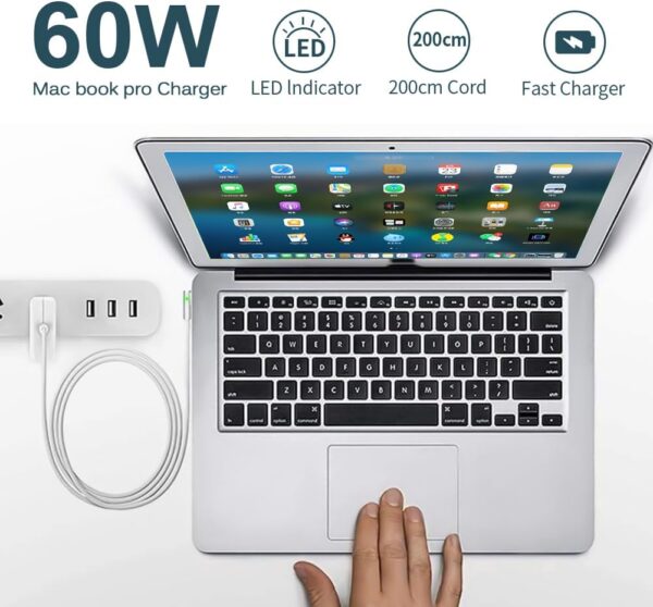 آداپتور مک بوک 60 واتی برند E-POWIND - Image 4