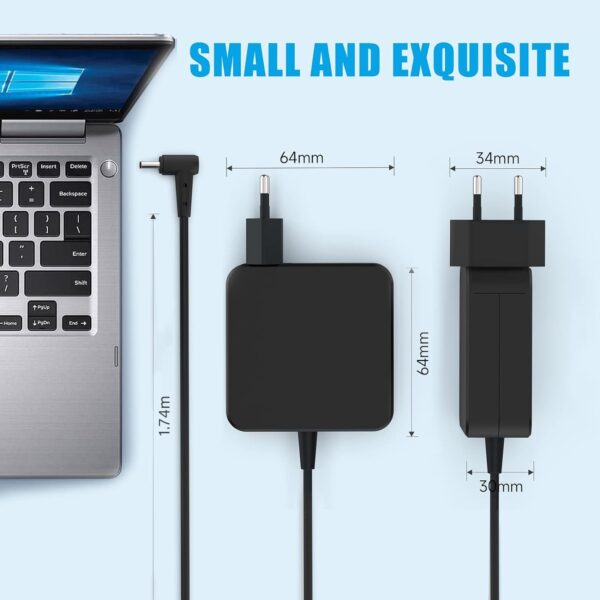 آداپتور 45 واتی لپ تاپ ASUS برند BIUBOTY - Image 5