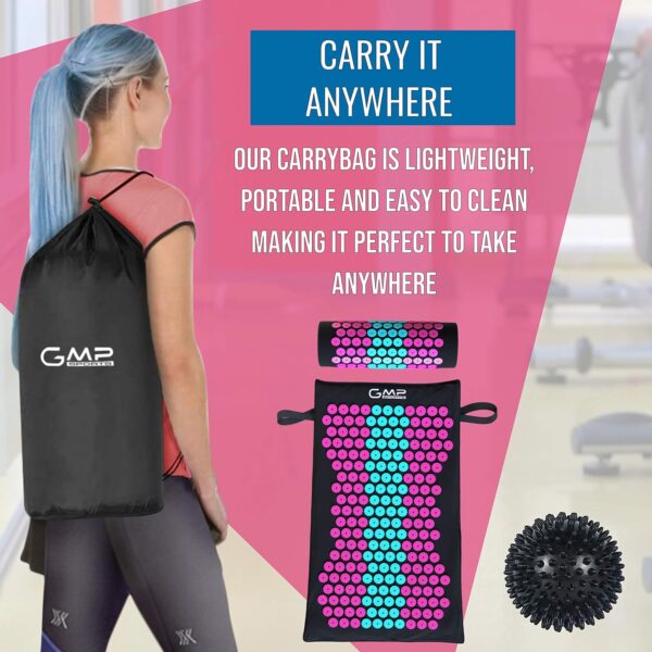 تشک و بالش طب فشاری با توپ ماساژ برند GMP SPORTS - Image 2