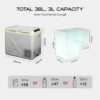 یخچال مسافرتی ماشین 38 لیتر 12/24ولت مدل XD55 برند Alpicool - Image 4