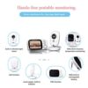 دوربین و مانیتور اتاق کودک برند SYOSIN مدل VB603 - Image 7