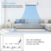 پنکه رومیزی چرخشی شارژی قابل حمل برند gabless مدل 1a - Image 2