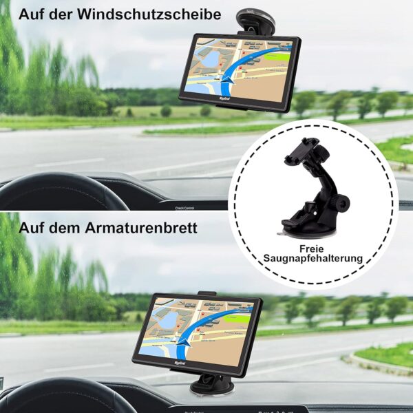 دستگاه GPS برای کامیون خودرو مانیتور 7 اینچی برند WayGoal - Image 7