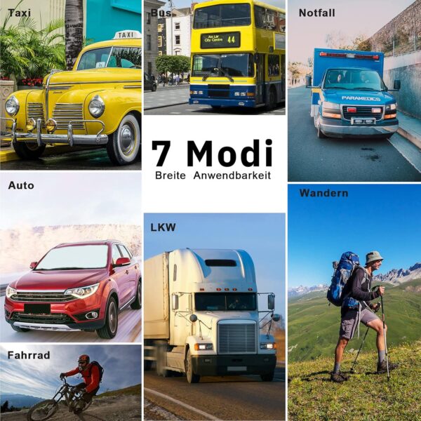 دستگاه GPS برای کامیون خودرو مانیتور 7 اینچی برند WayGoal - Image 8