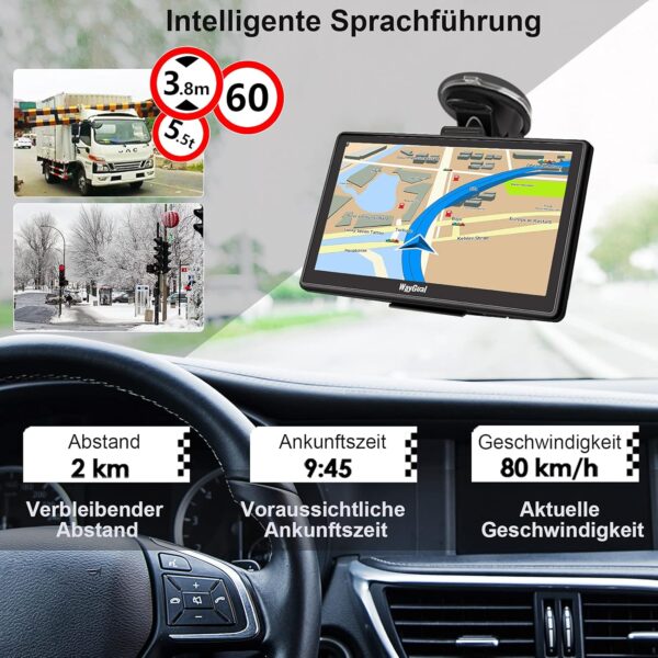 دستگاه GPS برای کامیون خودرو مانیتور 7 اینچی برند WayGoal - Image 6