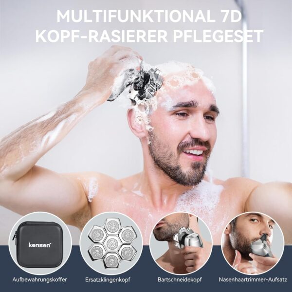 ریش تراش مردانه اصلی مدل JK-5588A برند kensen - Image 5