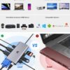 هاب 12 پورت Type-C مدل HB020A برند Qhou - Image 6