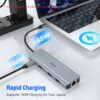 هاب 10 پورت Type-C مدل HB043 برند AYCLIF - Image 6