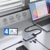 هاب 5 پورت USB-C برند Qhou مدل HB046 - Image 7
