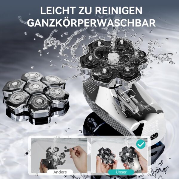 ریش تراش مردانه اصلی مدل JK-5588A برند kensen - Image 3