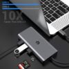 هاب 12 پورت Type-C مدل HB020A برند Qhou - Image 2
