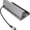 هاب 7 پورت USB-C هولدر دار برند Denash - Image 3