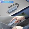 هاب 4 پورت USB-C برند Tymyp - Image 5