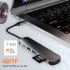 هاب 6 پورت USB-C برند varkda - Image 6
