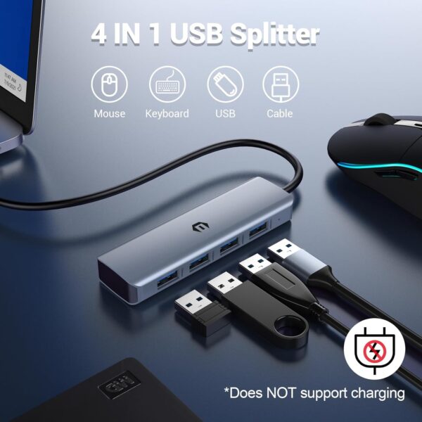 هاب 4 پورت USB-C برند Tymyp - Image 2