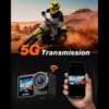 دوربین اکشن ورزشی 4K ضدآب وایفا دار برندiZEEKER مدل iA400 - Image 6