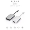 هاب 5 پورت USB-C برند WiWU مدل A513HVP - Image 4
