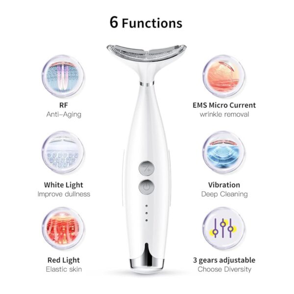 ماساژور جوانسازی صورت خانگی اورجینال برند ANLAN مدل SD-8811 - تصویر 2