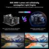 ویدئو پروژکتور لونوویکس 4K با روشنایی 25000 لومن دارای وافای و بلوتوث - Image 7