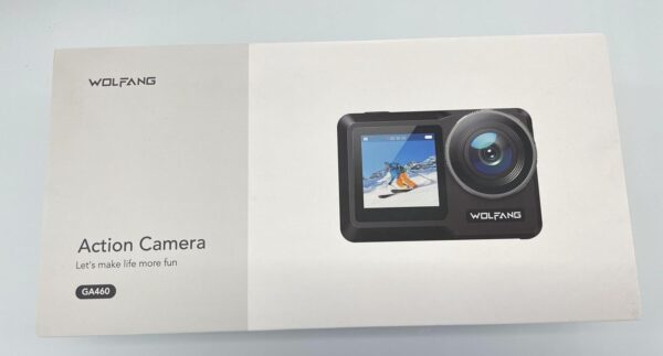 دوربین اکشن ورزشی کیفت 6K برند WOLFANG مدل GA460 - تصویر 2