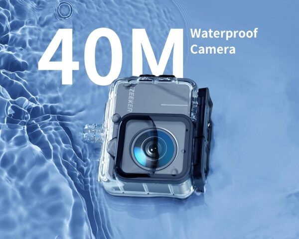 دوربین اکشن ورزشی 20 مگاپیکسل برند iZEEKER 4k مدل iA100 - تصویر 6