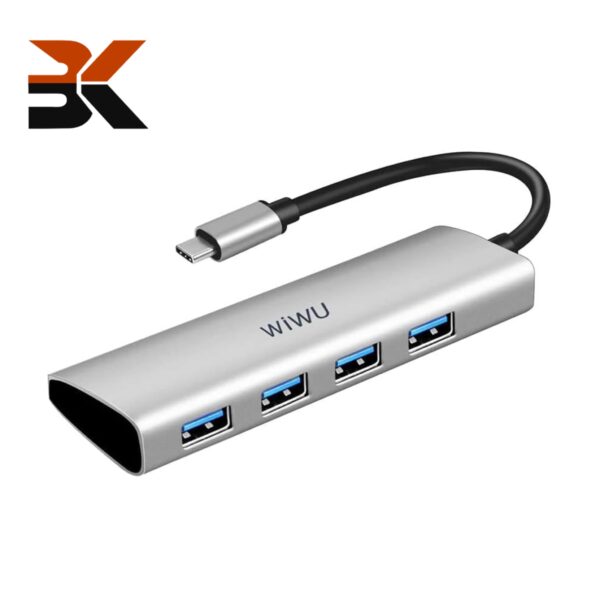 هاب 4 پورت USB-C برند WIWU مدل A440