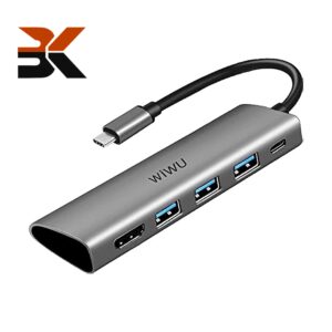 هاب 5 پورت USB-C برند WIWU مدل A531H
