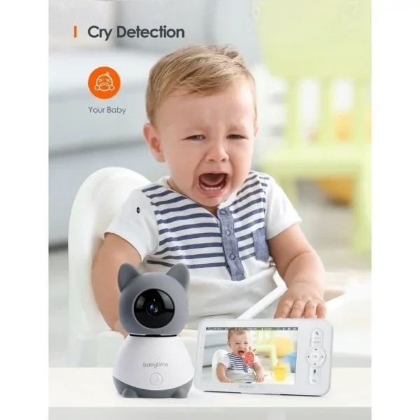 دوربین و مانیتور هوشمند امنیتی کودک برند BabyTime - تصویر 4