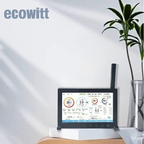 ایستگاه هواشناسی هفت کاره برند Ecowitt مدل HP2561 - تصویر 7