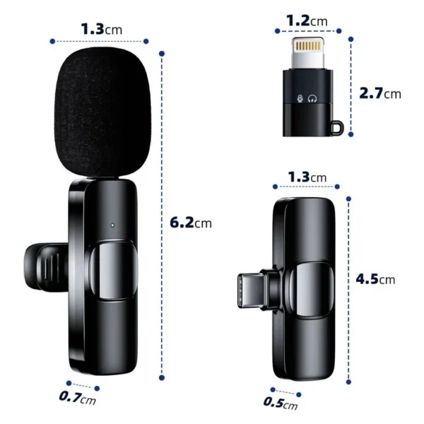 میکروفون حرفه ای بی سیم مدل K9 - تصویر 10