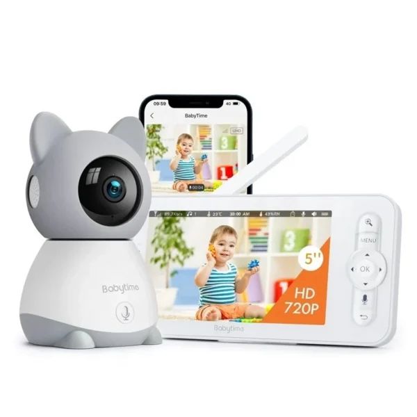 دوربین و مانیتور هوشمند امنیتی کودک برند BabyTime - تصویر 6