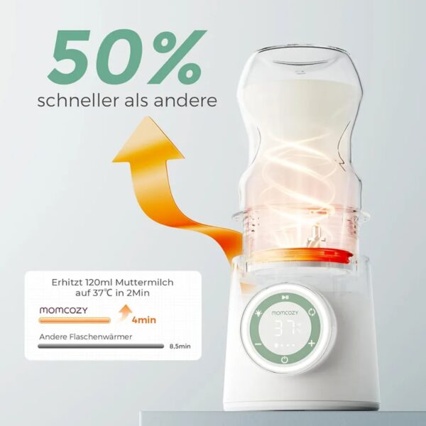 گرم کن شارژی شیر و آب کودک قابل حمل برند مامکوزی مدل MW03 - تصویر 8