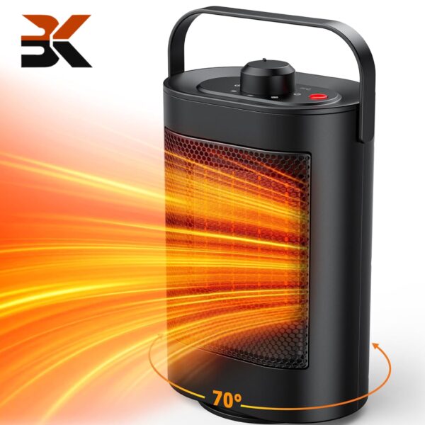 بخاری برقی چرخشی 1500 واتی برند YAZEKY مدل YND-900D